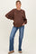 Navy Blue Fray Hem Straight Leg Maternity Jeans