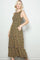 Multicolor Floral Smocked Sleeveless Tiered Maxi Dress