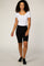 Black Biker Short