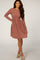 Rust Glitter Dress