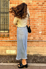 Taupe Open Knit Sweater Self-Tie Cardigan