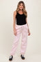 Light Pink Drawstring Relaxed Fit Maternity Sweatpants