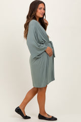 Mint Delivery/Nursing Maternity Robe