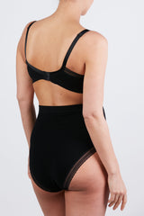 Black Cache Couer Maternity Milk Brief