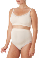 Beige Cache Coeur Maternity Milk Brief