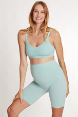 Mint Cache Coeur Maternity Zoe Mid Thigh Shorts