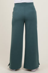 Teal Drawstring Maternity Lounge Pants