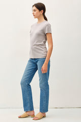 Grey Classic Crewneck T-Shirt