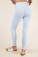 Black Ribbed Leggings