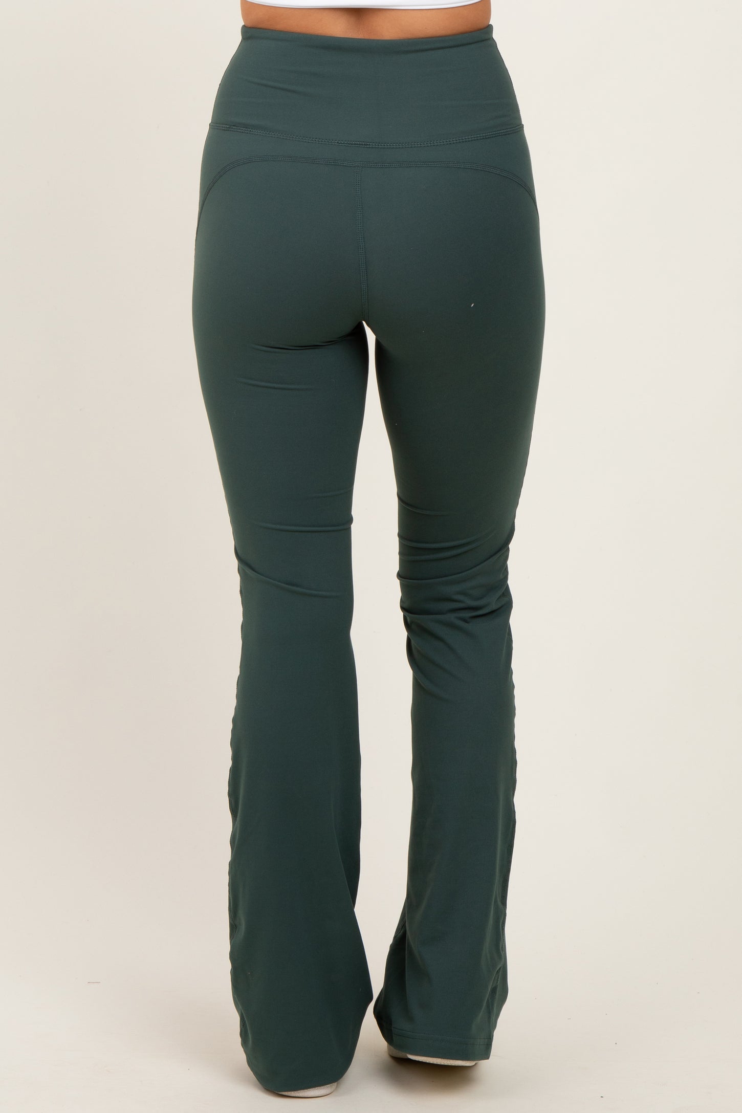 Light Teal Flared Leggings