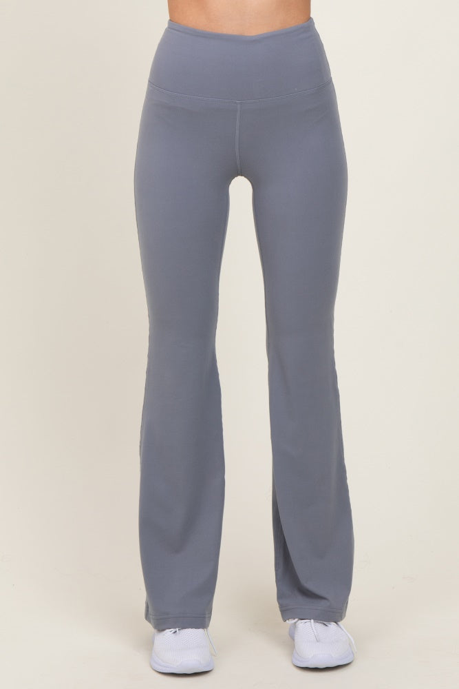 Light Grey Flared Leggings
