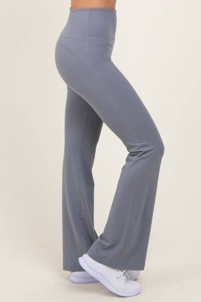 Light Grey Flared Leggings