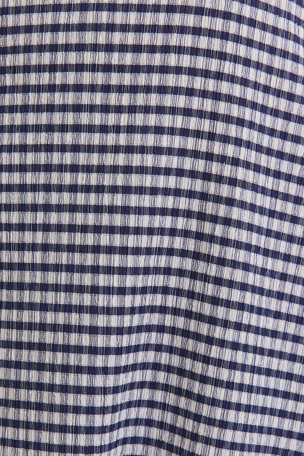 Navy Gingham Square Neck Bow Strap Dress