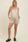 Beige Sleeveless Woven Maternity Romper