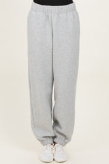 Heather Grey Fleece Sweatpants