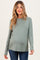 Light Olive Long Sleeve Maternity Top