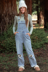 Light Olive Solid Long Sleeve Ribbed Turtle Neck Top