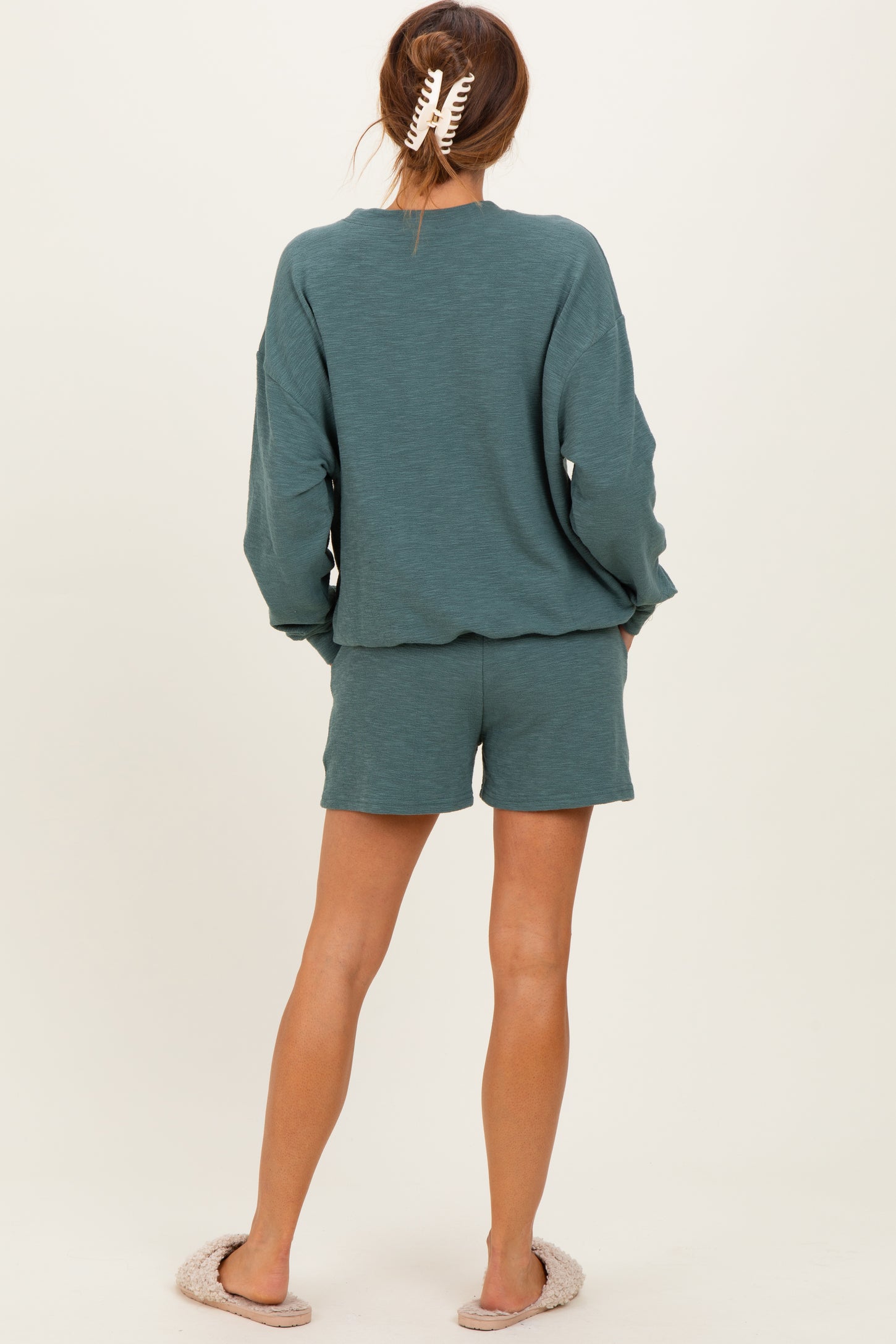Jade Pullover & Shorts Set