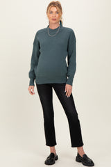 Jade Wide Neck Drop Shoulder Maternity Sweater