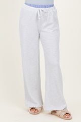 Heather Grey Contrast Waistband Lounge Pants