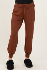 Chestnut Maternity Jogger Pants
