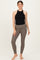 Mocha Ribbed Active Maternity Legging