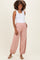 Dusty Pink Mineral Wash Terry Maternity Sweatpants