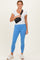 Aqua Solid Basic Leggings