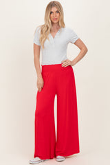 Ruby Smocked Waist Wide Leg Maternity Pants