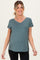 Ash Jade Basic V-Neck Short Sleeve Maternity Top