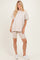 Sand Beige Biker Shorts Set