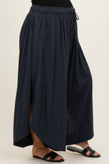 Ash Tulip Hem Super Wide Leg Maternity Pants