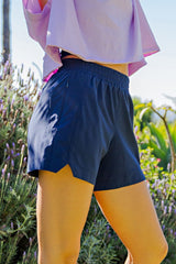 Navy Active 5" Shorts