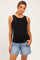 Medium Wash Maternity Midi Shorts