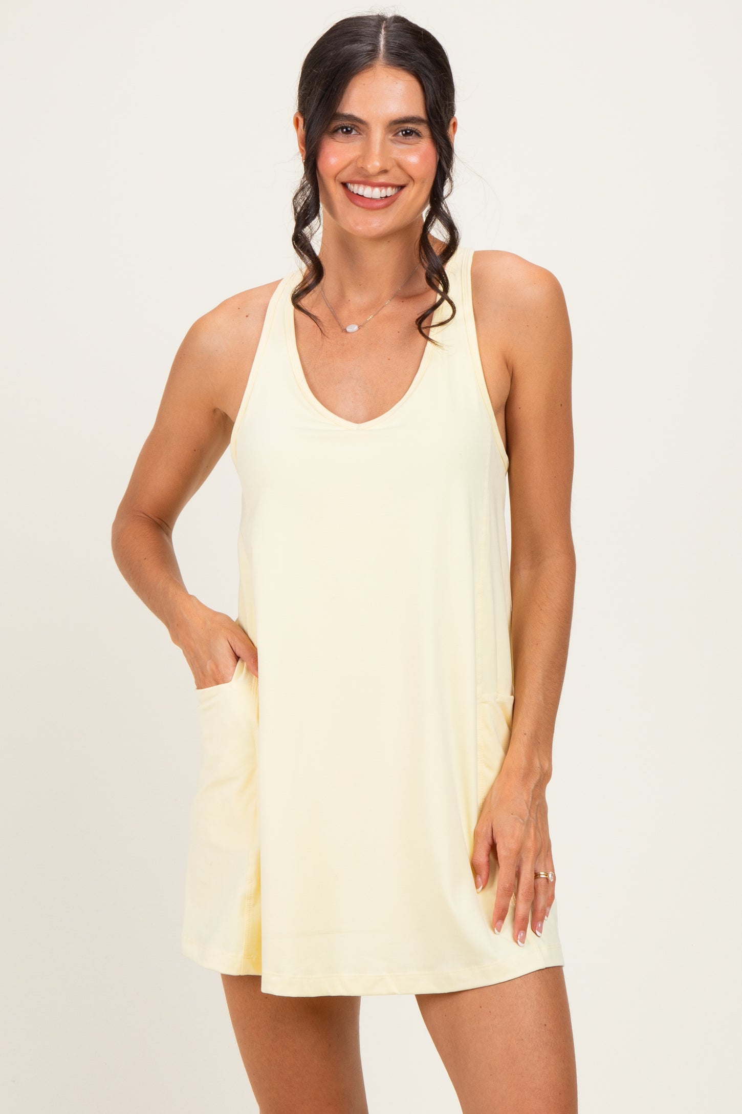 Lemon Active Racerback Skortsie