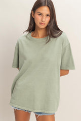 Sage Crew Neck T-Shirt