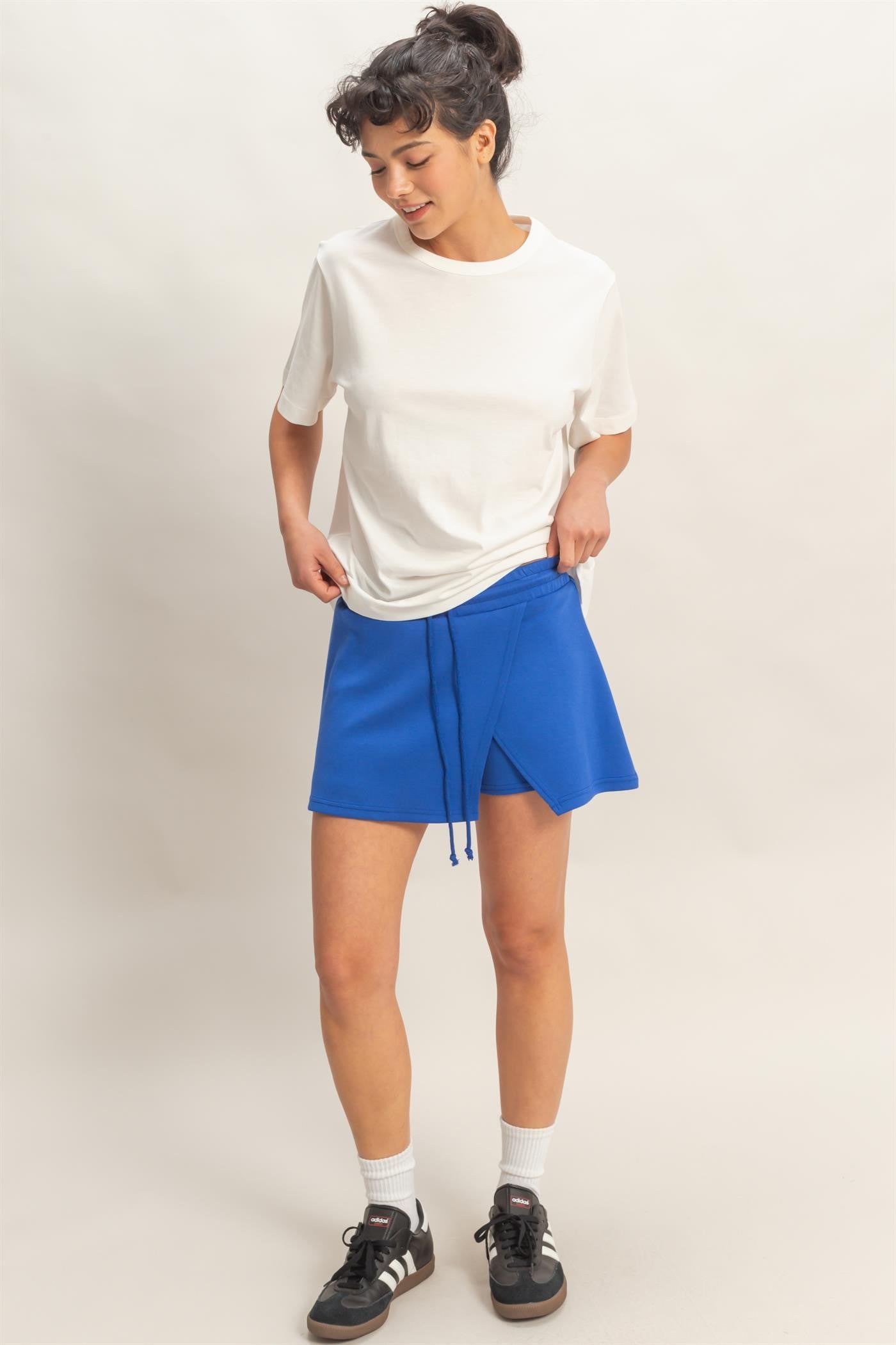 White Oversized Short Sleeve Crew Neck T-Shirt