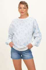Blue Classic Wash Maternity Denim Shorts