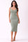 Sea Spray Notch Neckline Tank Dress
