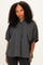 Pine Oversized Check Plaid Button Down Shirt