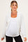 Oatmeal French Terry Maternity Shrug Cardigan