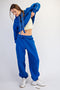 True Blue Terry Drawstring Joggers