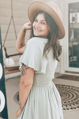 PinkBlush Ivory Chevron Mesh Overlay Dress