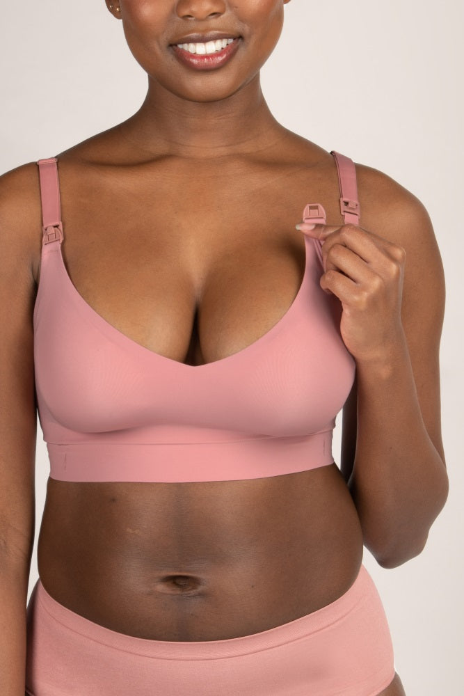 Mauve Bravado Enrich Nursing Bra