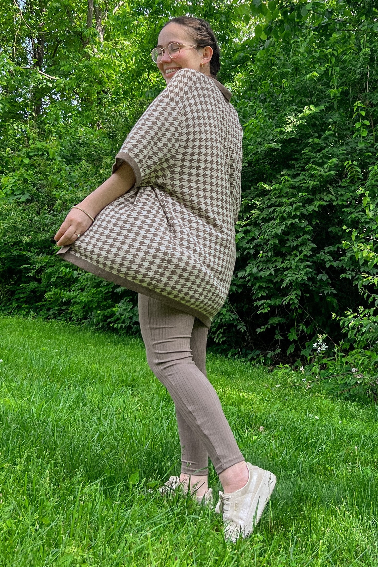 Taupe Ribbed Bodycon Jumpsuit