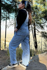 Blue Denim Front Pocket Overall