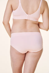 Light Pink Wrap Front Seamless Maternity Underwear