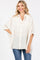 Ivory Textured Button Down Blouse
