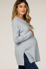 Grey Thermal Maternity Tunic