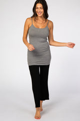Heather Grey Fitted Tunic Cami